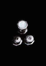 Original 1920's Art Deco Mother Of Pearl Snap Cufflinks