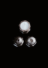 Original 1920's Art Deco Mother Of Pearl Snap Cufflinks