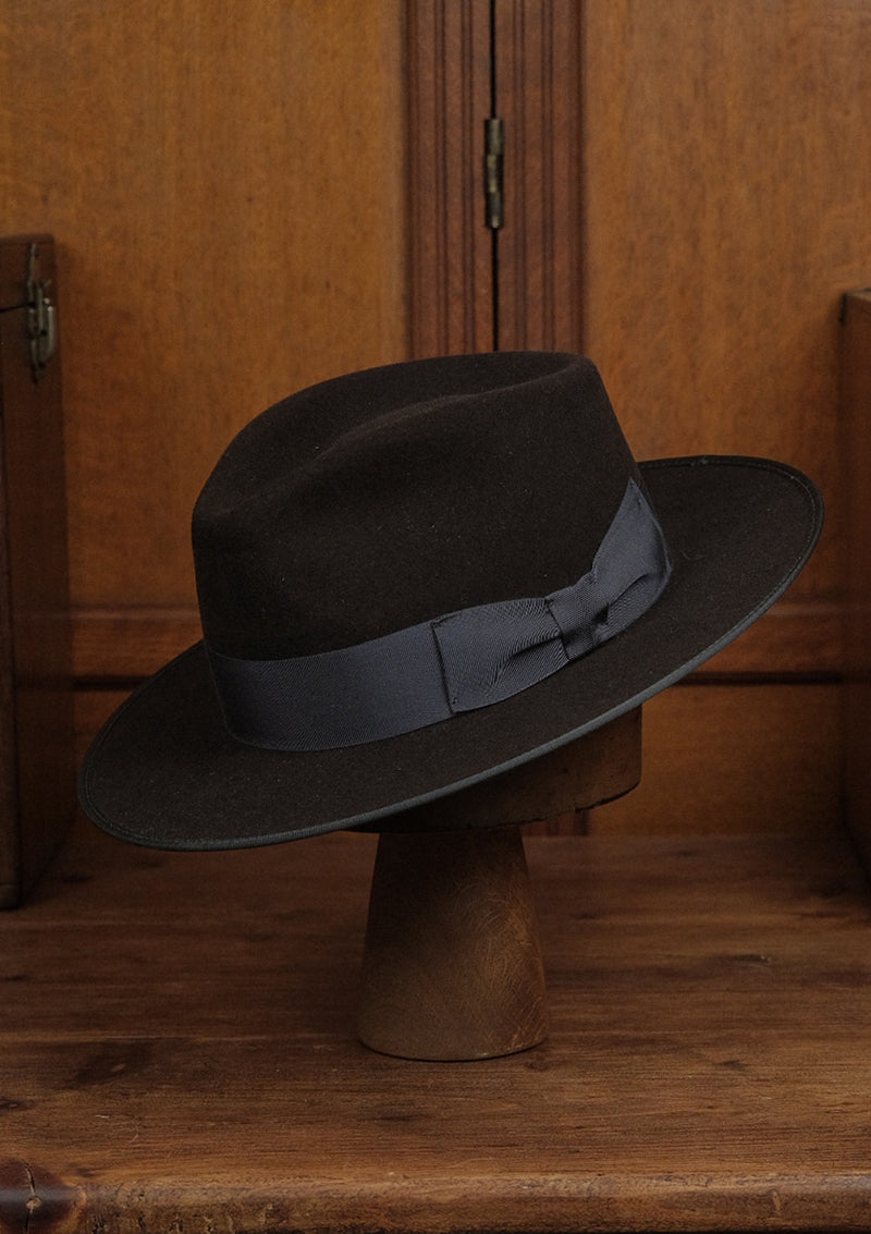 Keswick Fedora - Black Coffee