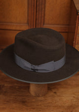 Keswick Fedora - Black Coffee