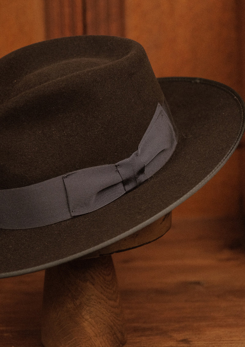 Keswick Fedora - Black Coffee