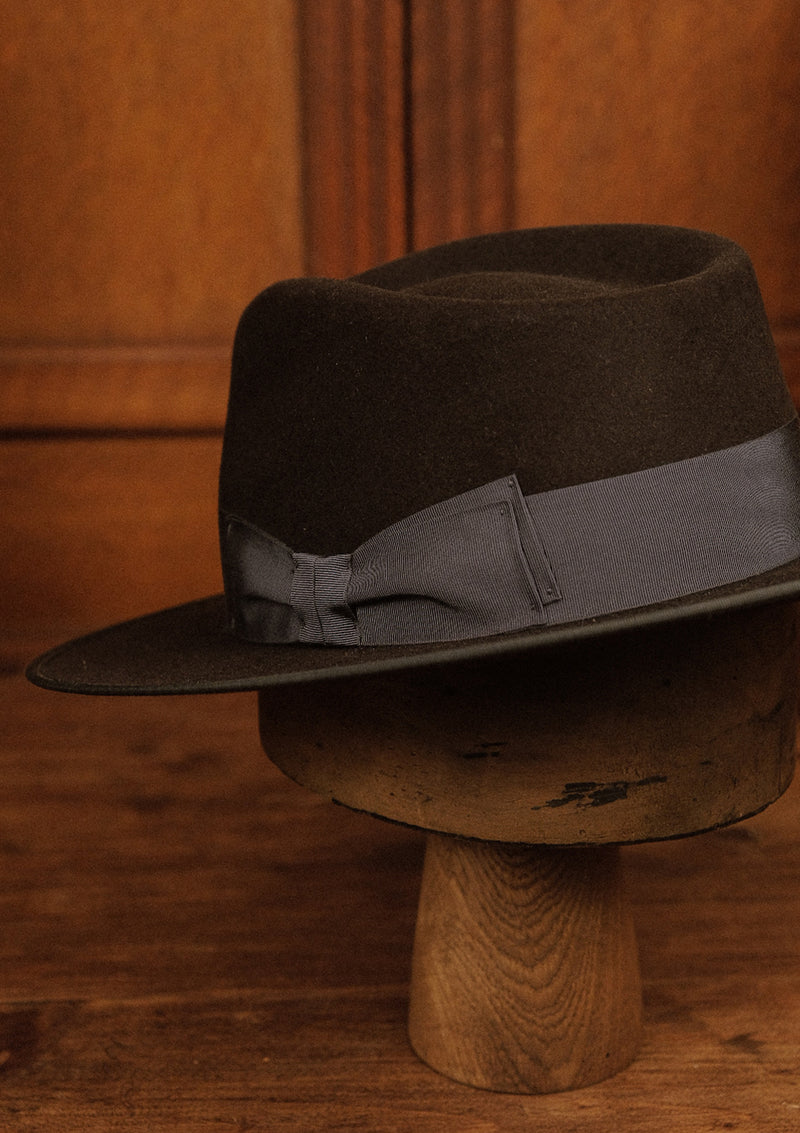 Keswick Fedora - Black Coffee