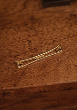 Original 1920's Gold Loop Grip Collar Bar By Swank