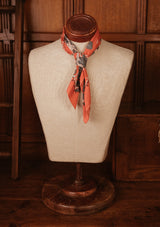 ‘Dead Lotus’ 100% Cotton Selvedge Bandana - #1