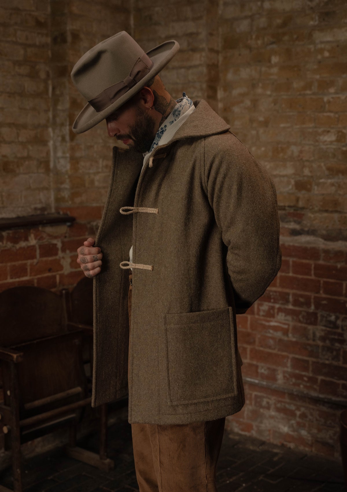 Mallory Duffle Coat - Canyon Brown – Thomas Farthing London