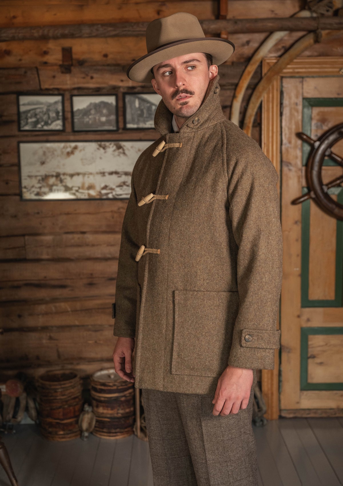 Mallory Duffle Coat - Canyon Brown – Thomas Farthing London