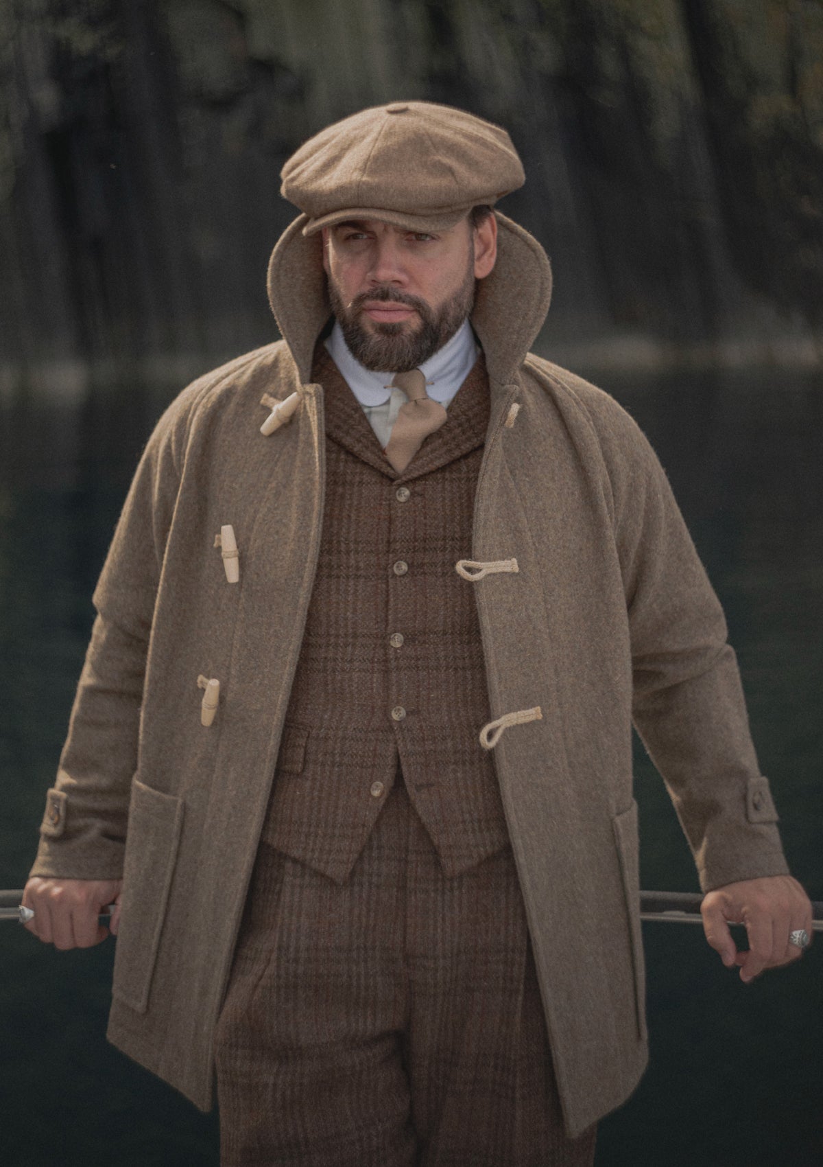 Mallory Duffle Coat - Canyon Brown – Thomas Farthing London
