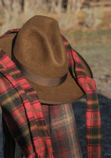Merino Wool Scarf - Dark Maple