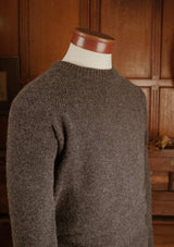 Mawson Lambswool Sweater - Charcoal