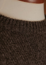 Mawson Lambswool Sweater - Charcoal