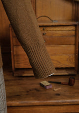 Mawson Lambswool Sweater - Pecan