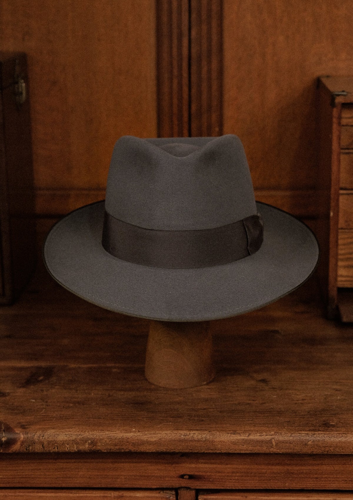 Melrose Fedora - Dark Teal – Thomas Farthing London