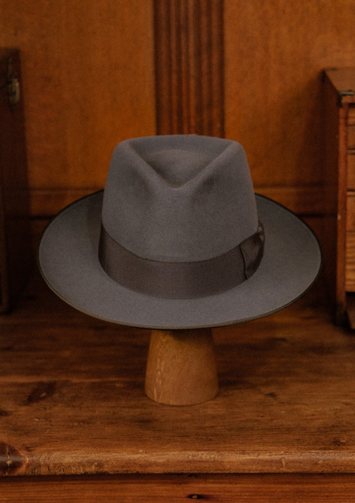 Melrose Fedora - Dark Teal – Thomas Farthing London