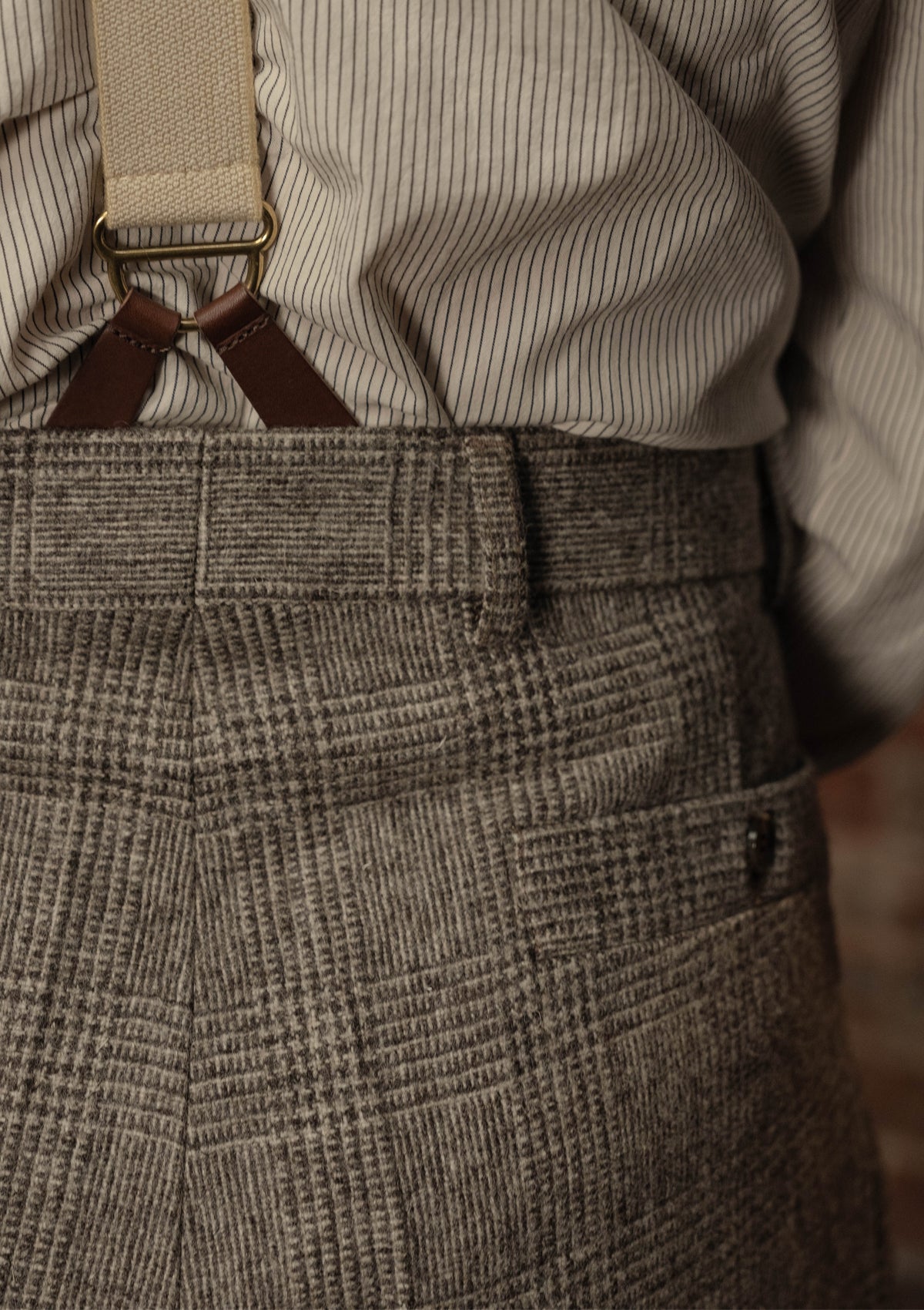 Munro Clark Trouser - Grey Prince of Wales