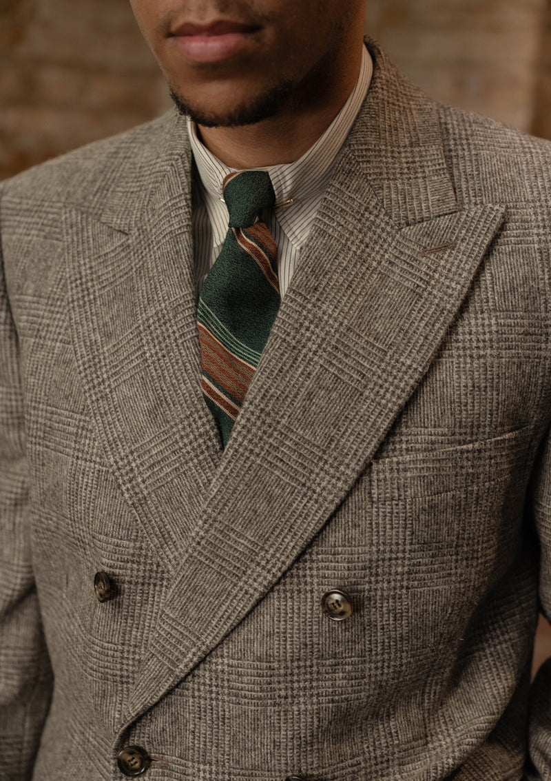 Munro Double Breasted Jacket - Grey Prince of Wales