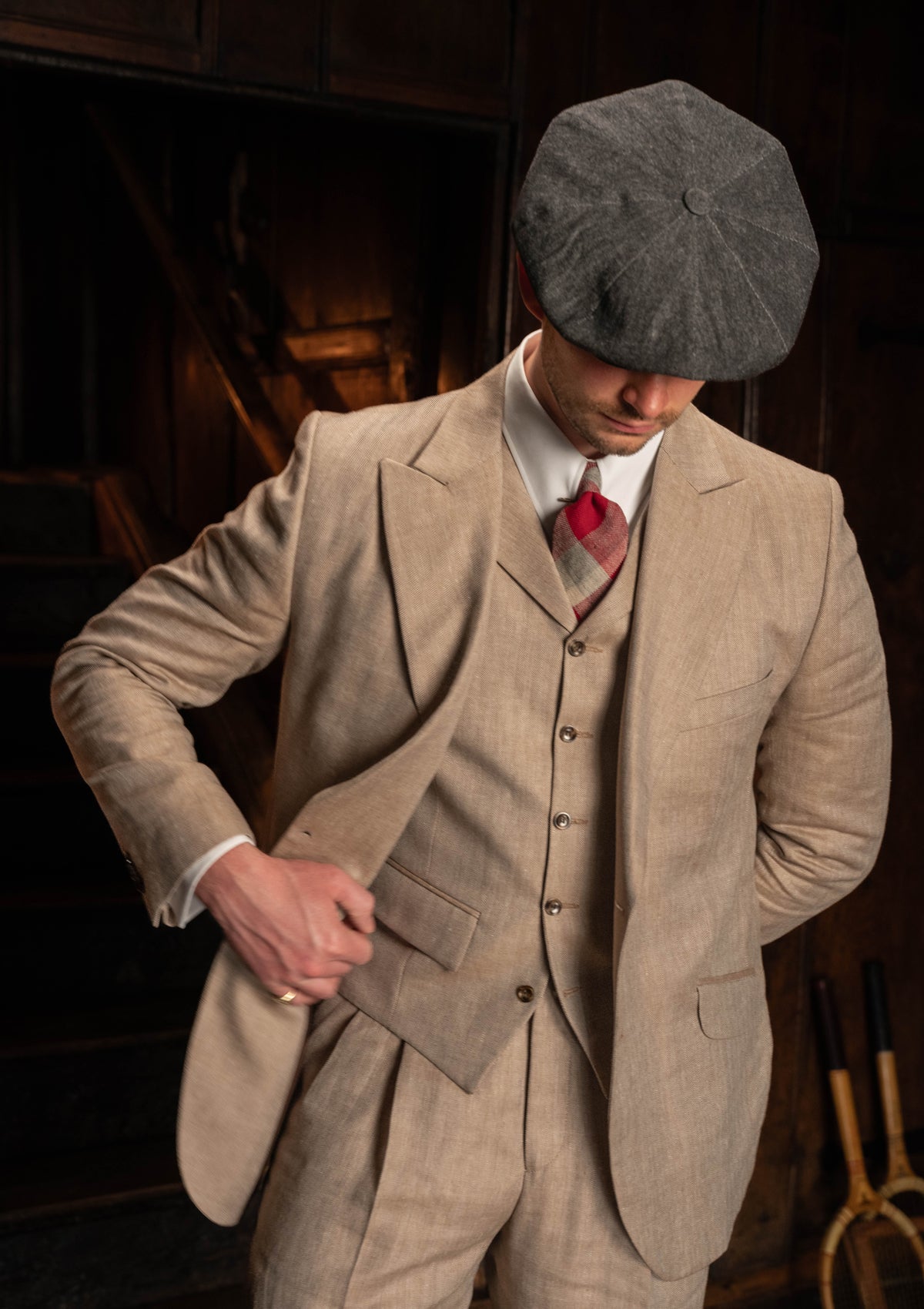 Brockman Jacket - Oatfield Herringbone