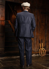 Brockman Jacket - Navy Herringbone