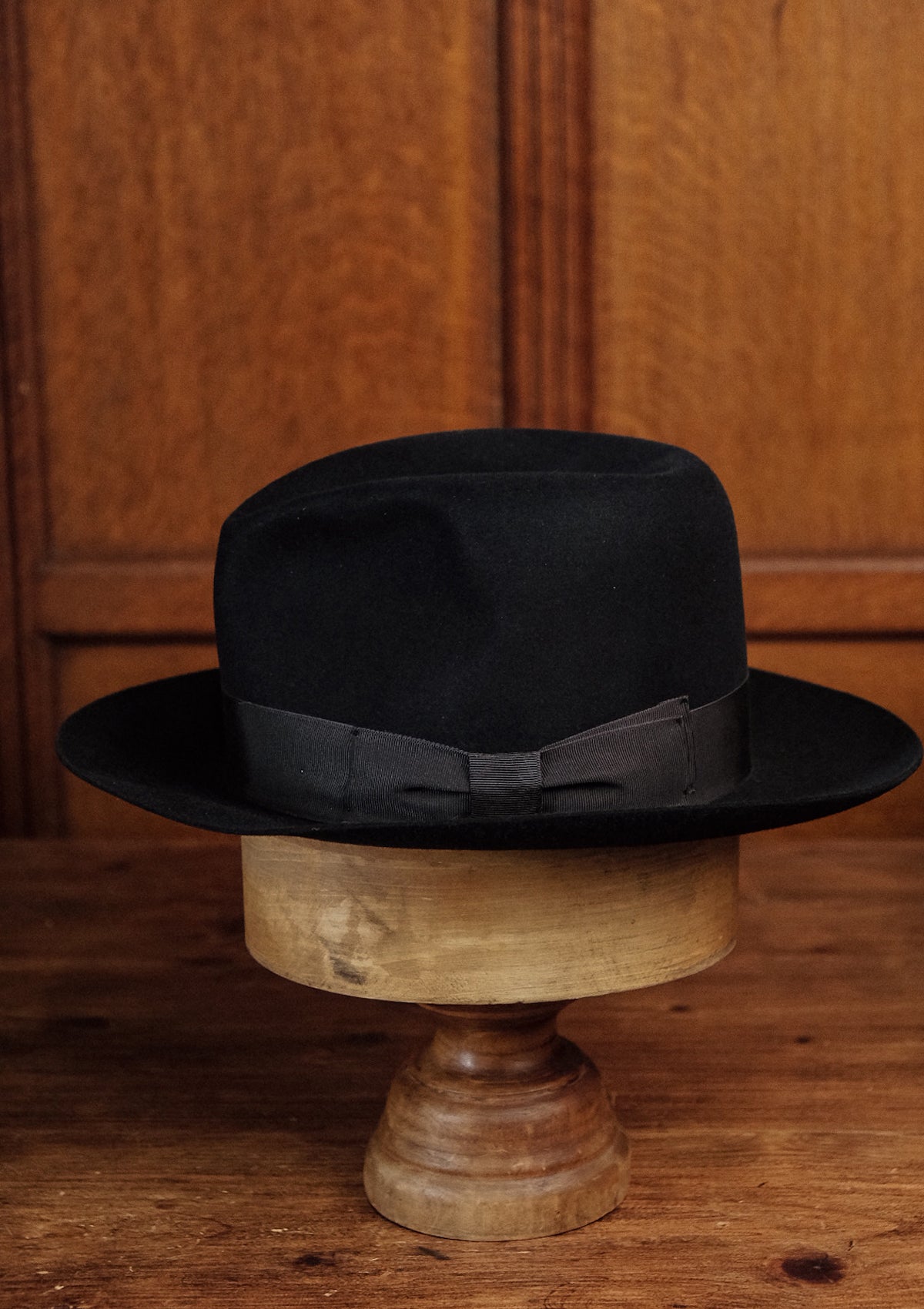 Marlow Fedora - Open Crown - Navy