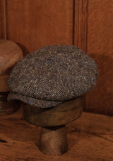 Fulton Baker Boy - (Mid-Width) Pebble Fleck Donegal Tweed