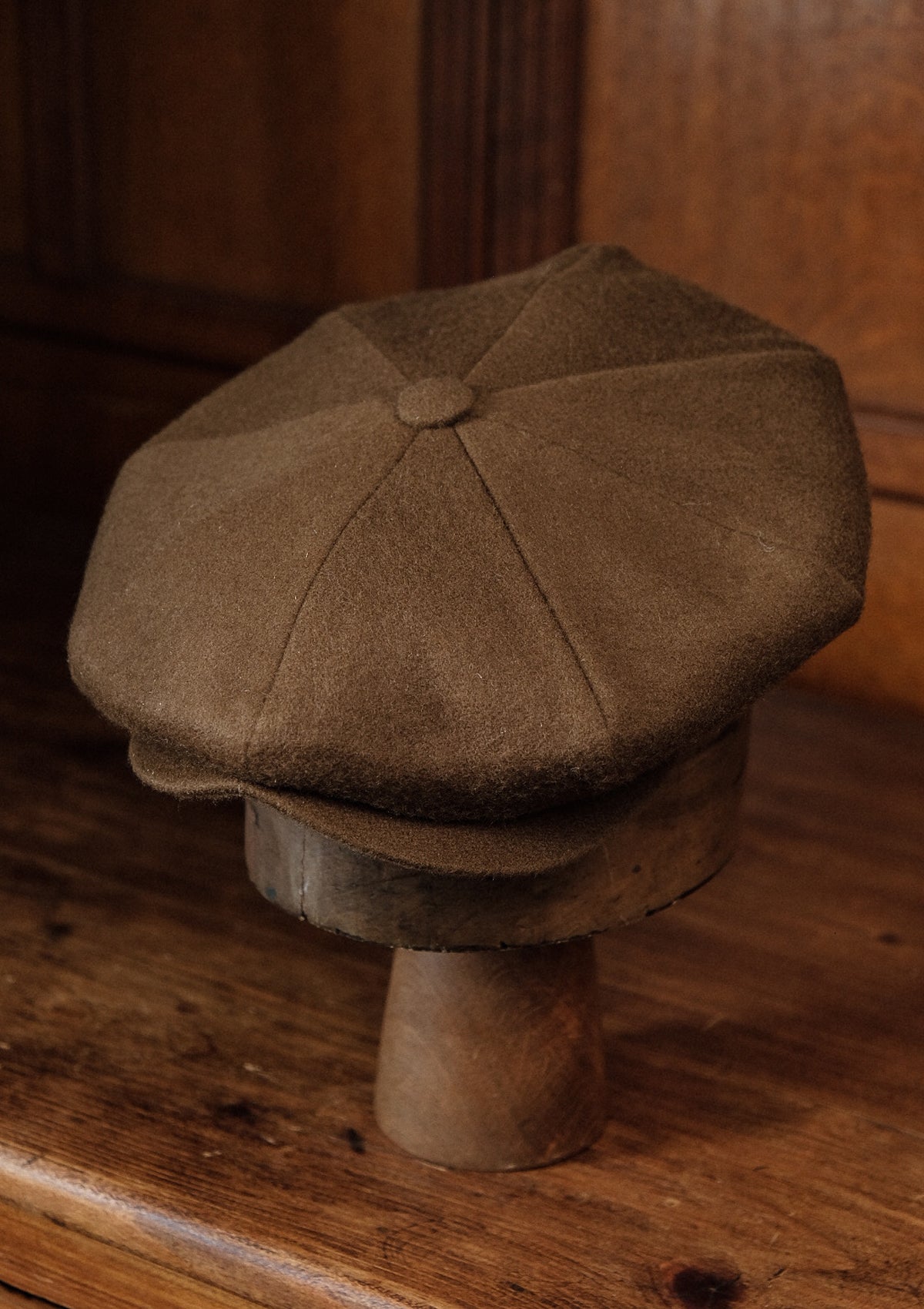 Stanton Baker Boy - (Wide-Width) Pecan Cashmere