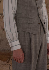 Brockman Waistcoat - Sand Prince of Wales