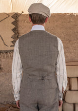 Brockman Waistcoat - Sand Prince of Wales