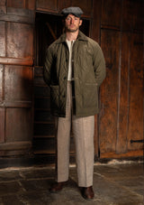 Quilted Walking Jacket - Heritage Green