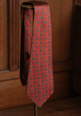 Classic Silk Tie - Poppy Grove
