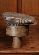 Regency 50 Pence Cap - Houndstooth Cashmere Silk Blend