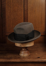 Reuben High Crown Fedora - Light Brown
