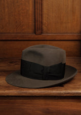 Reuben High Crown Fedora - Light Brown