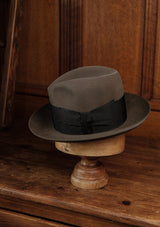 Reuben High Crown Fedora - Light Brown