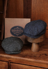 Ridgmount Baker Boy - (Narrow-Width) Grey Donegal Tweed