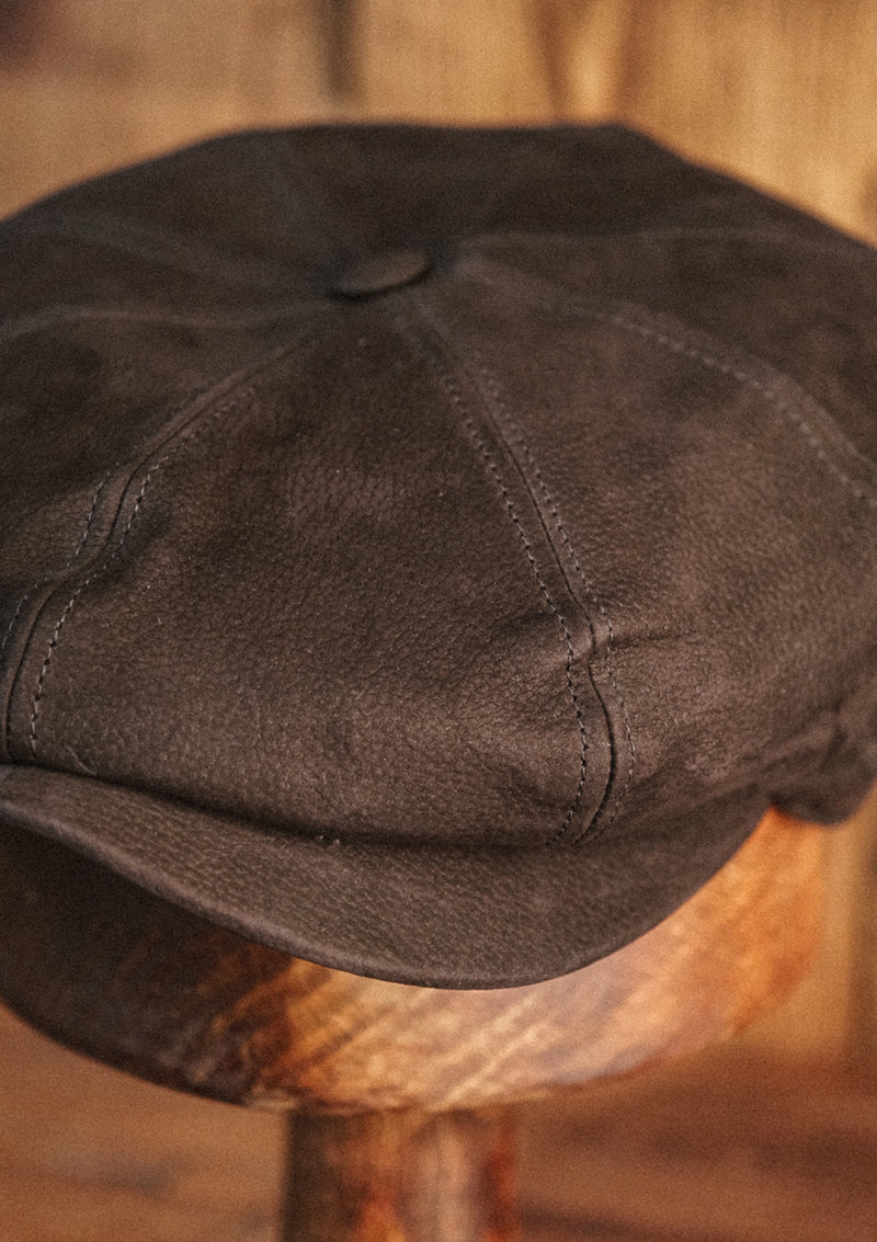 Ridgmount Baker Boy - (Narrow Width) Black Suede Leather