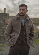 Riverton Wool Field Jacket - Grey Herringbone