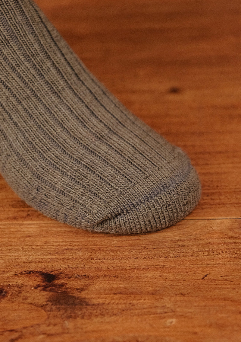 Classic Ribbed Socks - Sage