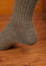 Classic Ribbed Socks - Sage