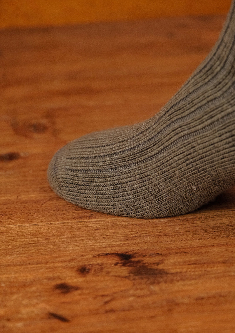 Classic Ribbed Socks - Sage