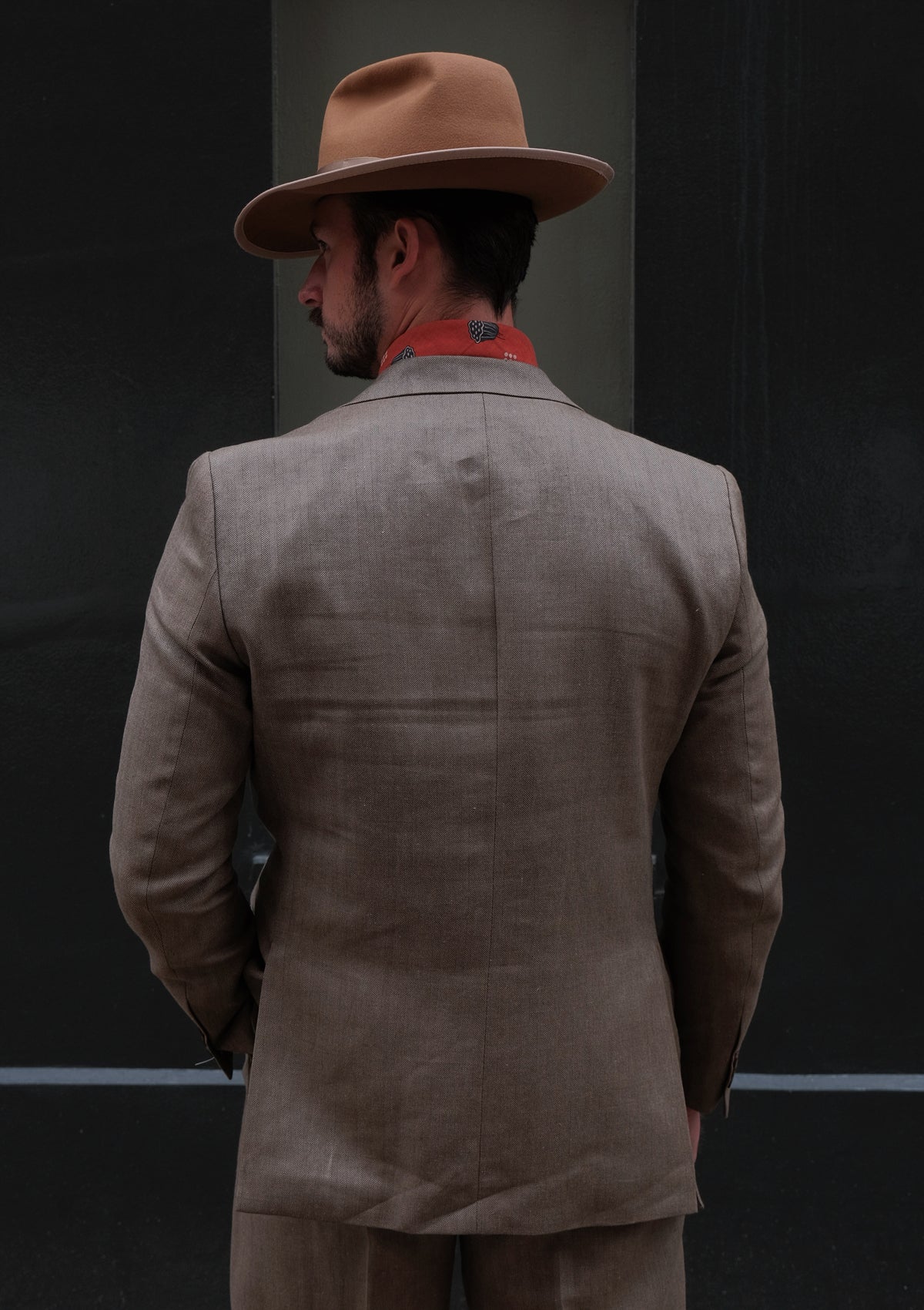 Coleman Jacket - Sage Herringbone