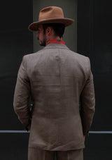 Coleman Jacket - Sage Herringbone