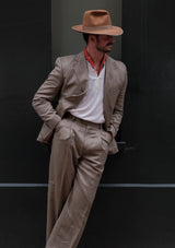 Coleman Jacket - Sage Herringbone