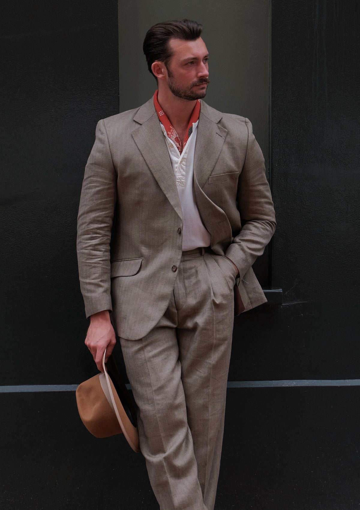 Coleman Jacket - Sage Herringbone
