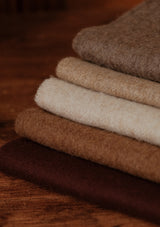 Merino Wool Scarf - Mocha