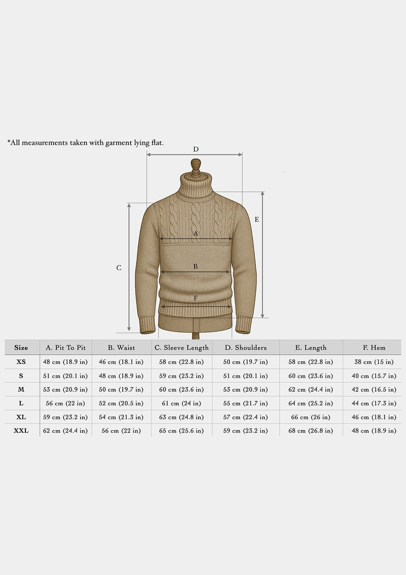 Clapperton Half Cable Knit Lambswool Sweater - Moss