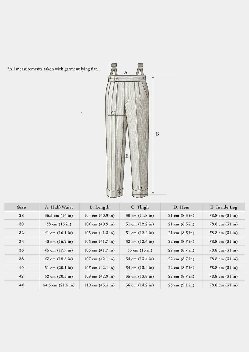 Munro Classic Trouser - Grey Prince of Wales