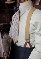 Spearpoint Japanese Cotton Shirt - Sky Check
