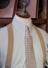 Spearpoint Japanese Cotton Shirt - Sky Check