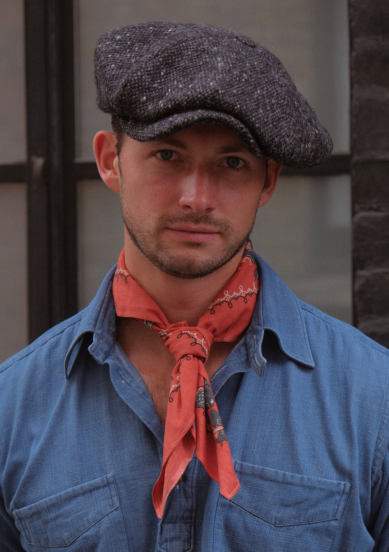 ‘Dead Lotus’ 100% Cotton Selvedge Bandana