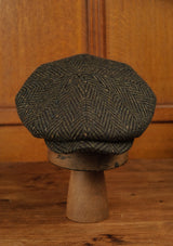 Stanton Baker Boy - (Wide Width) Donegal Tweed Green Herringbone