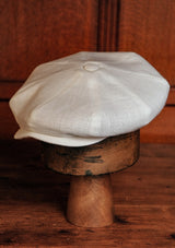 Stanton Baker Boy - (Wide-Width) White Linen